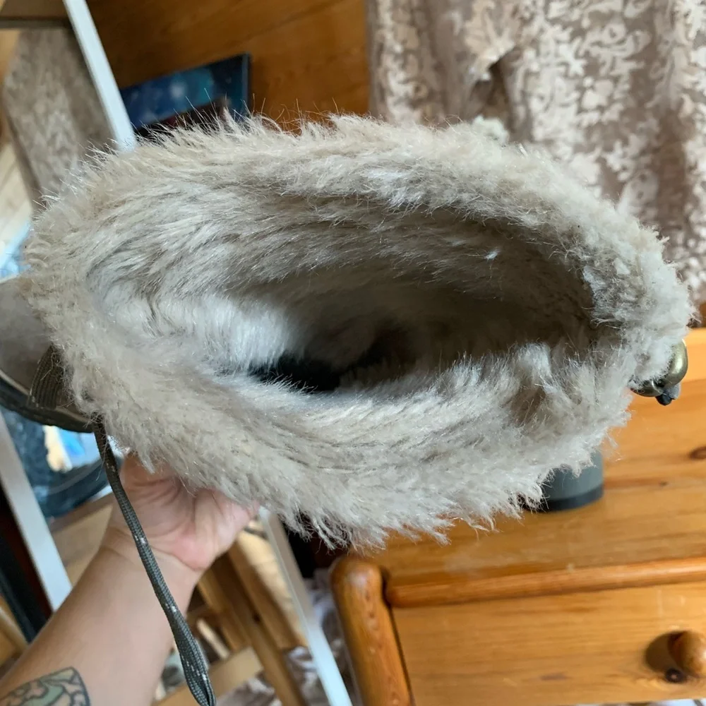 Sorel Women's Tivoli III High winter boots Quarry/Cloud Grey Size 8 Waterproof - Picture 9 of 10